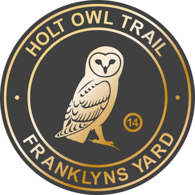 Holt Owl Trail Plaque 14 Franklyns Yard